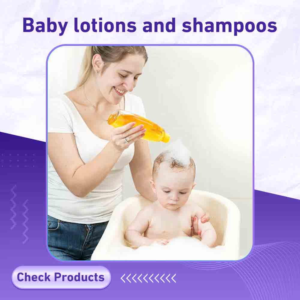 Baby lotions and shampoos - Berlin Pharmacy