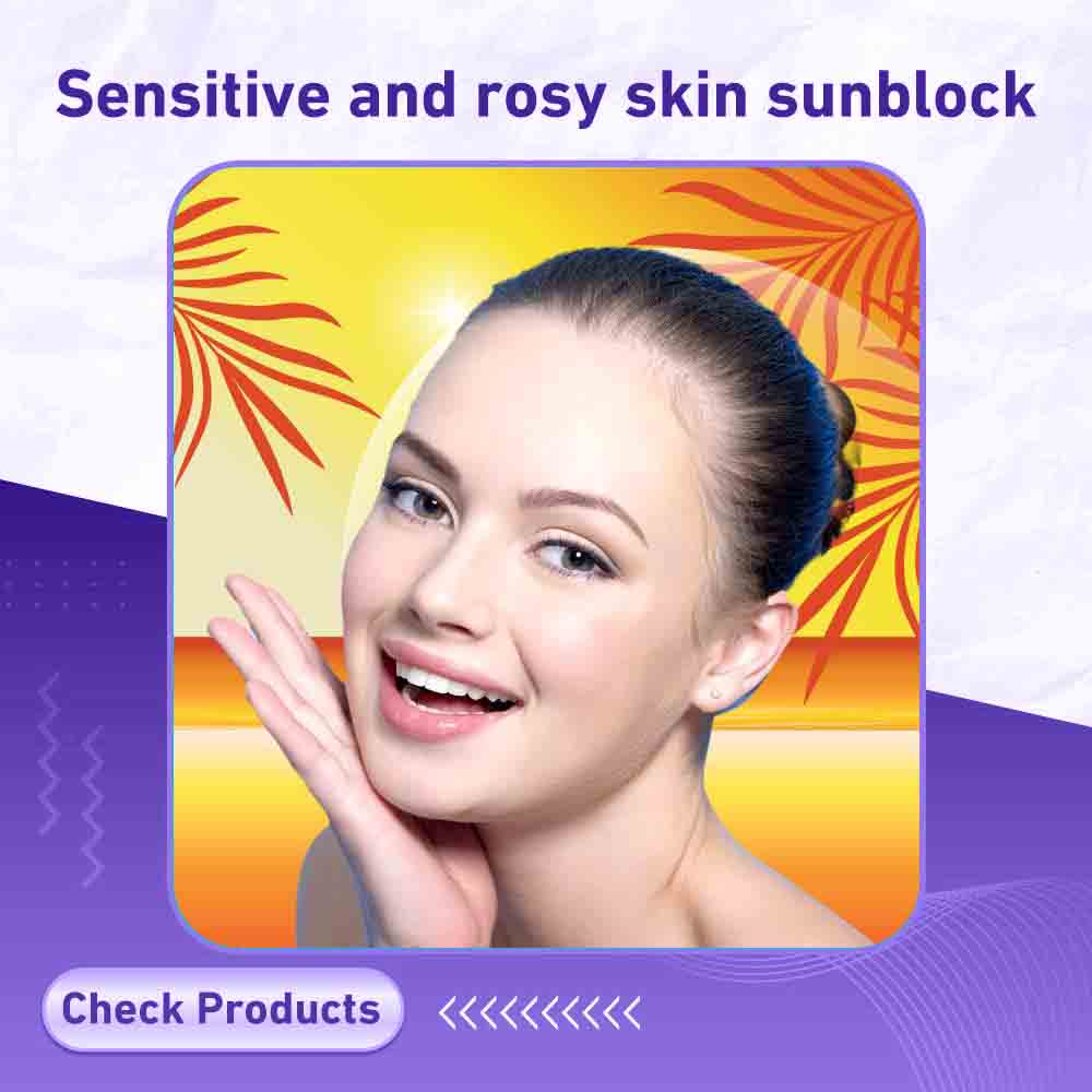 Sensitive and rosy skin sunblock - Berlin Pharmacy