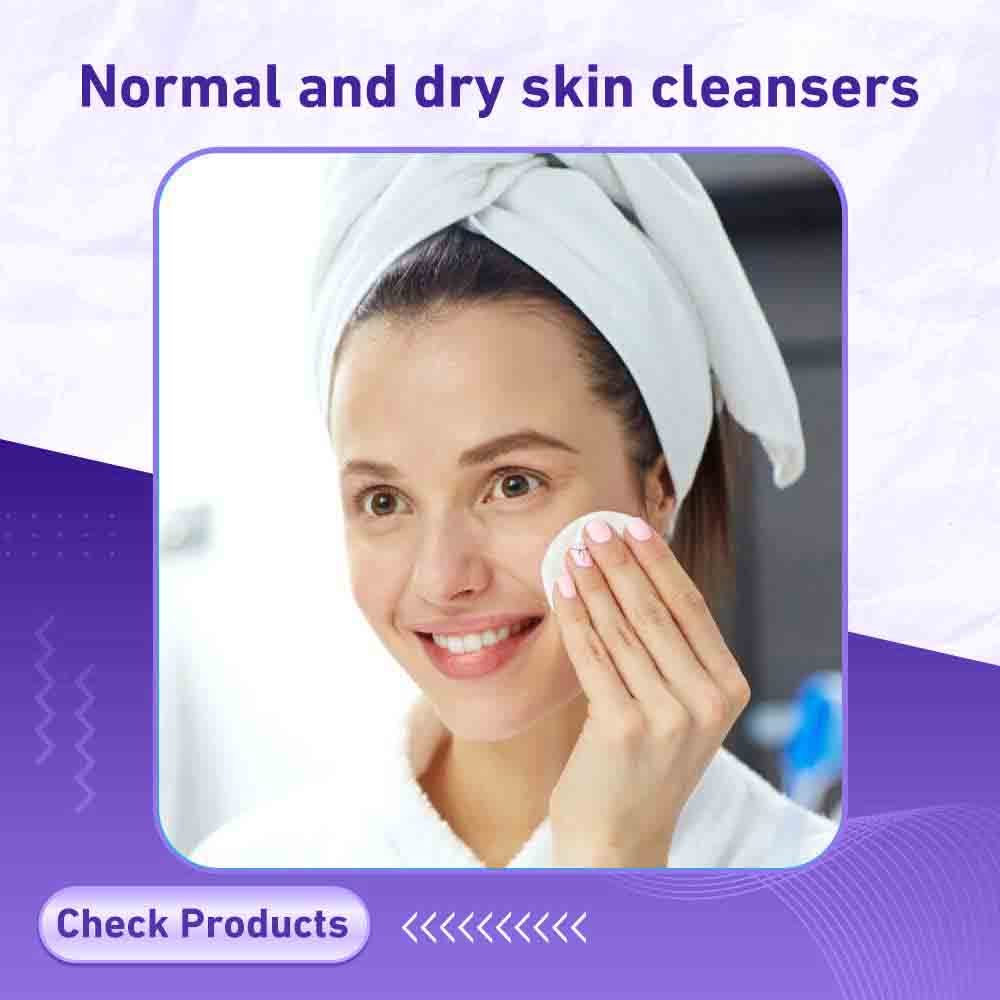 Normal and dry skin cleansers - Berlin pharmacy