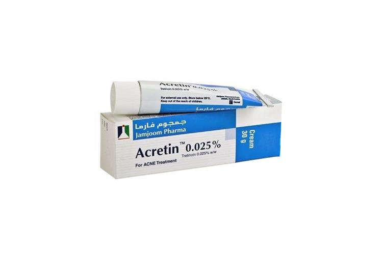 ACRETIN CREAM 0.025% 30 GM - Berlin Pharmacy