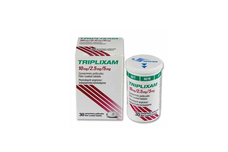 TRIPLIXAM 10 MG 2.5 MG 5 MG FC 30 TABLETS - Berlin Pharmacy