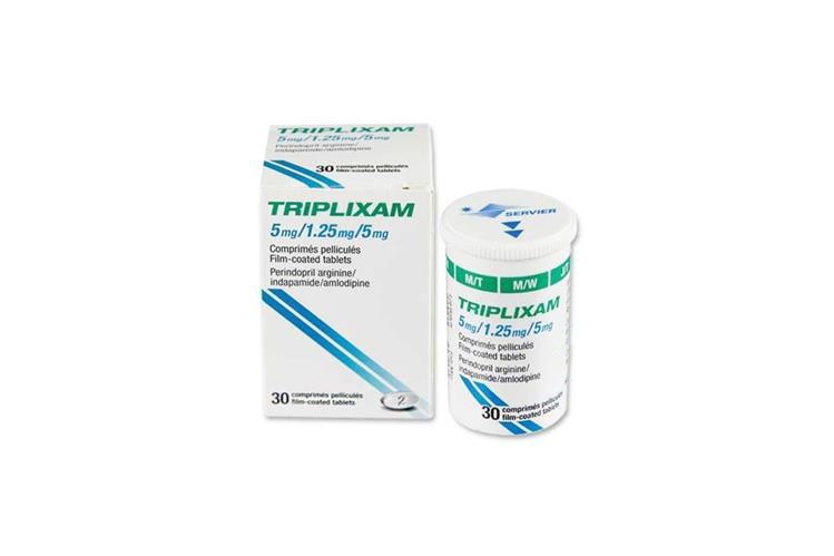 TRIPLIXAM 5 MG 1.25 MG 5MG FC 30 TABLETS - Berlin Pharmacy