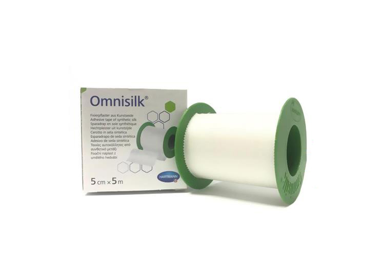 HARTMANN OMNISILK 5CMX 5M PLASTER - Berlin Pharmacy