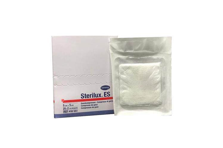 HARTMANN STERILUX ES GAZE 5X5 CM 25 PCS - Berlin Pharmacy