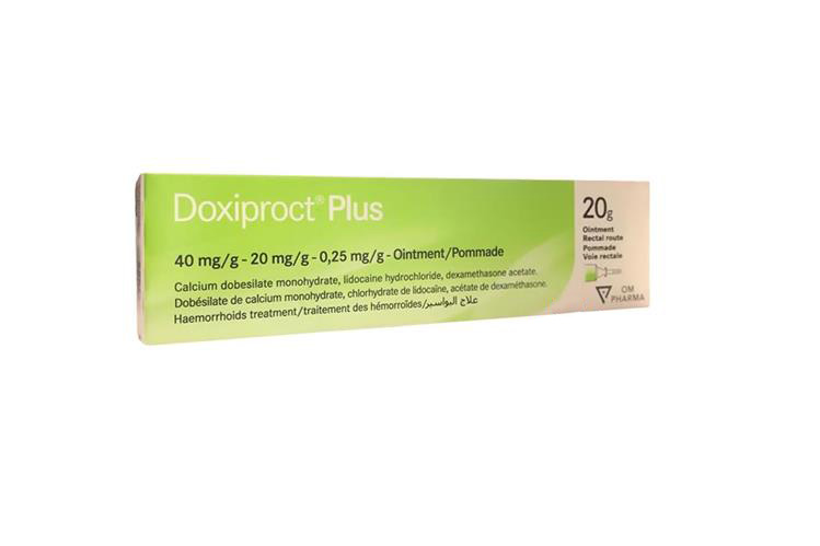 DOXIPROCT PLUS OINTMENT 20 GM - Berlin Pharmacy