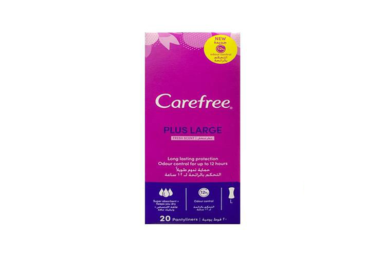 CAREFREE PLUS LARGE FRESH SCENT 20 PIECES - Berlin Pharmacy