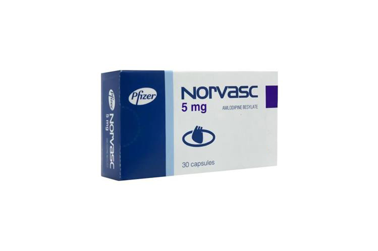 NORVASC 5 MG 30 CAPSULES - Berlin Pharmacy