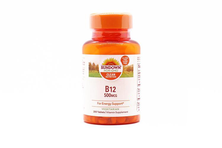 SUNDOWN B12 500 MCG 200 TABLETS - Berlin Pharmacy