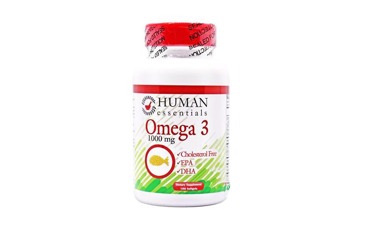 HUMAN OMEGA 3 1000MG 100SOFTGEL - Berlin Pharmacy