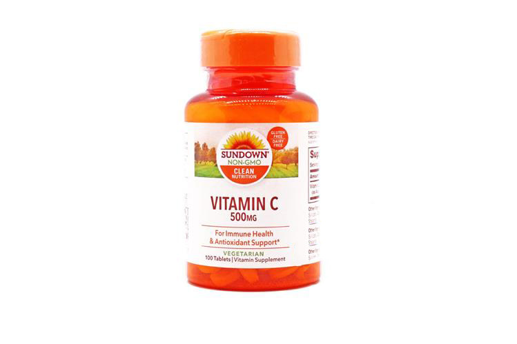 SUNDOWN VITAMIN C 500 MG 100 TABLETS - Berlin Pharmacy