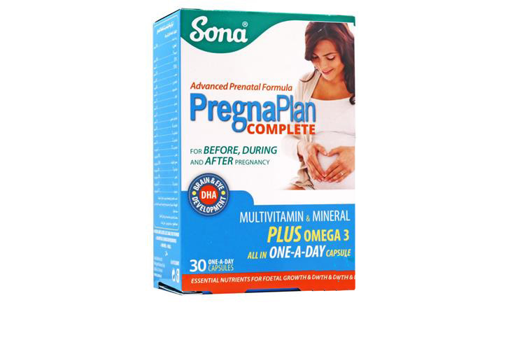 SONA PREGNAPLAN COMPLETE 30 CAPSULES - Berlin Pharmacy