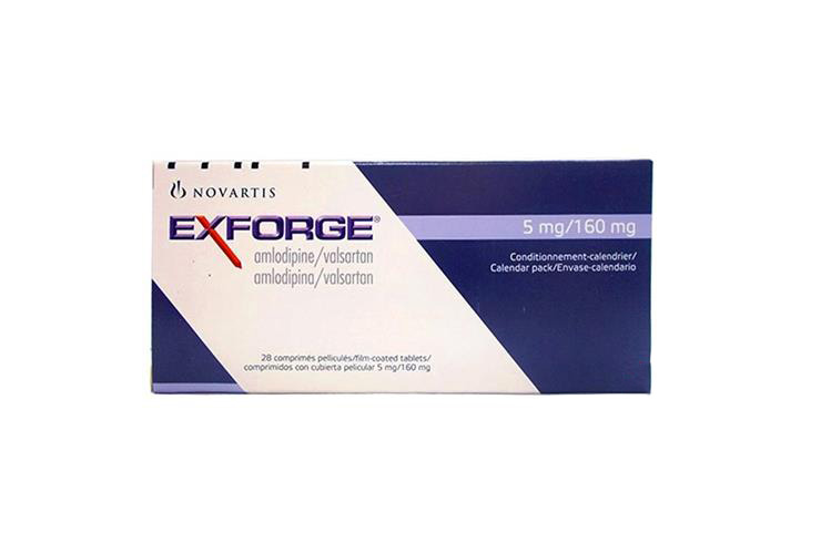 EXFORGE 5 MG 160 MG 28TAB - Berlin Pharmacy