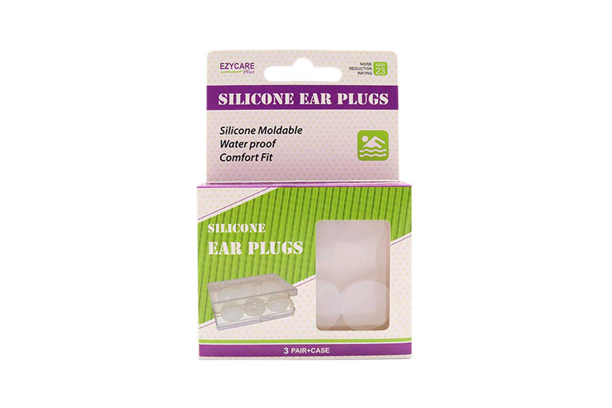 EZYCARE SILICONE EAR PLUGS 10103 - Berlin Pharmacy