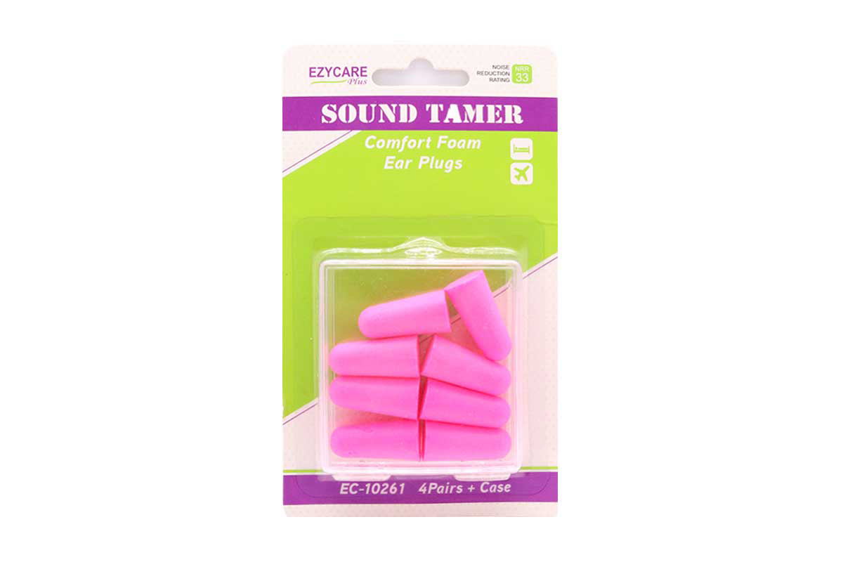 EZYCARE SOUND TAMER COMFORT FOAM PLUGS 10261 - Berlin Pharmacy