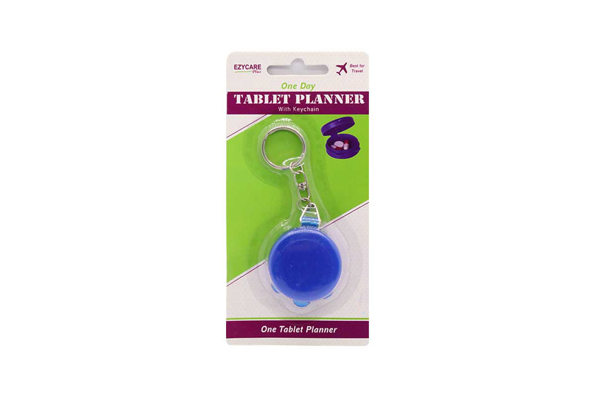 EZYCARE ONE DAY TABLET PLANNER WITH KEYCHAIN 17345 - Berlin Pharmacy