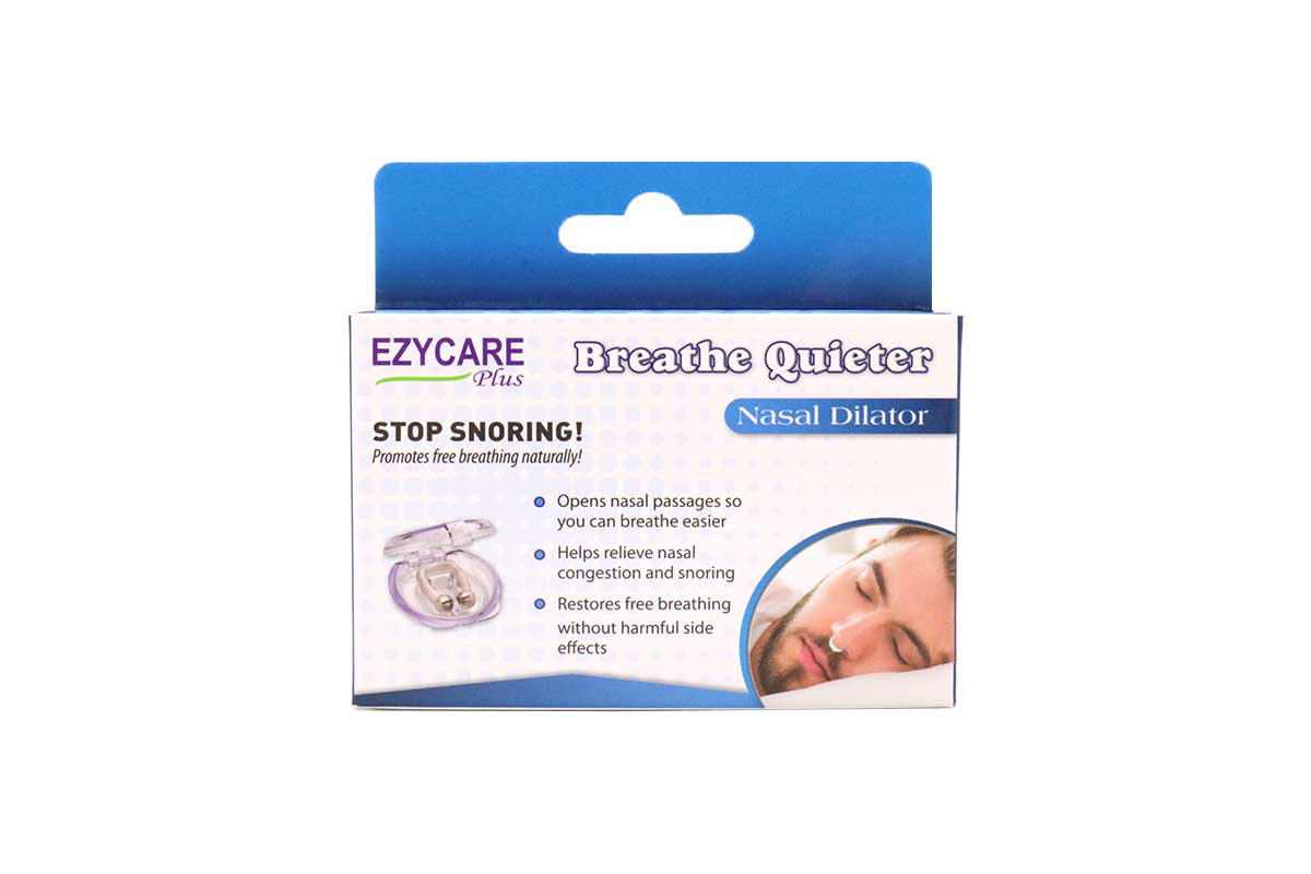 EZYCARE BREATHE QUIETER NASAL DILATOR 38500 - Berlin Pharmacy