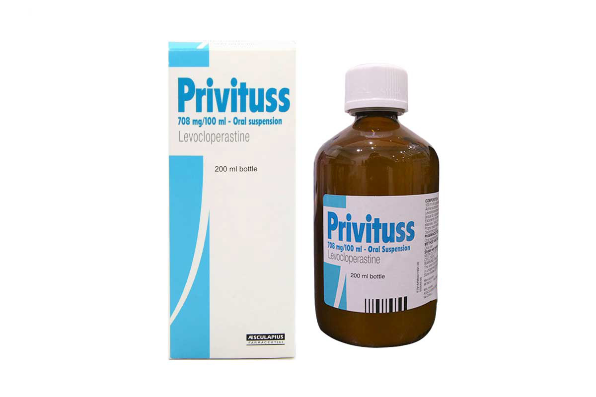 PRIVITUSS 708MG 100ML ORAL SYRUP 200 ML - Berlin Pharmacy