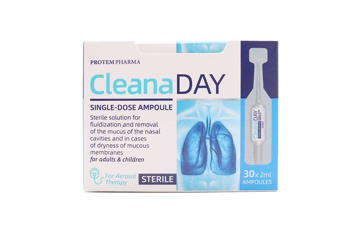 CLEANA DAY SOLUTION 2ML 30 AMPOULE - Berlin Pharmacy