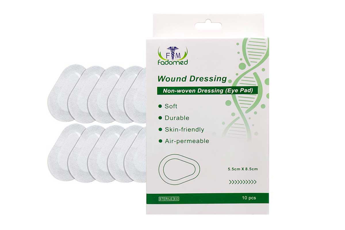 FADOMED WOUND DRESSING EYE PADS 10PCS - Berlin Pharmacy