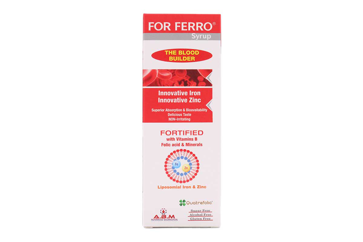 FOR FERRO SYRUP 200 ML - Berlin Pharmacy