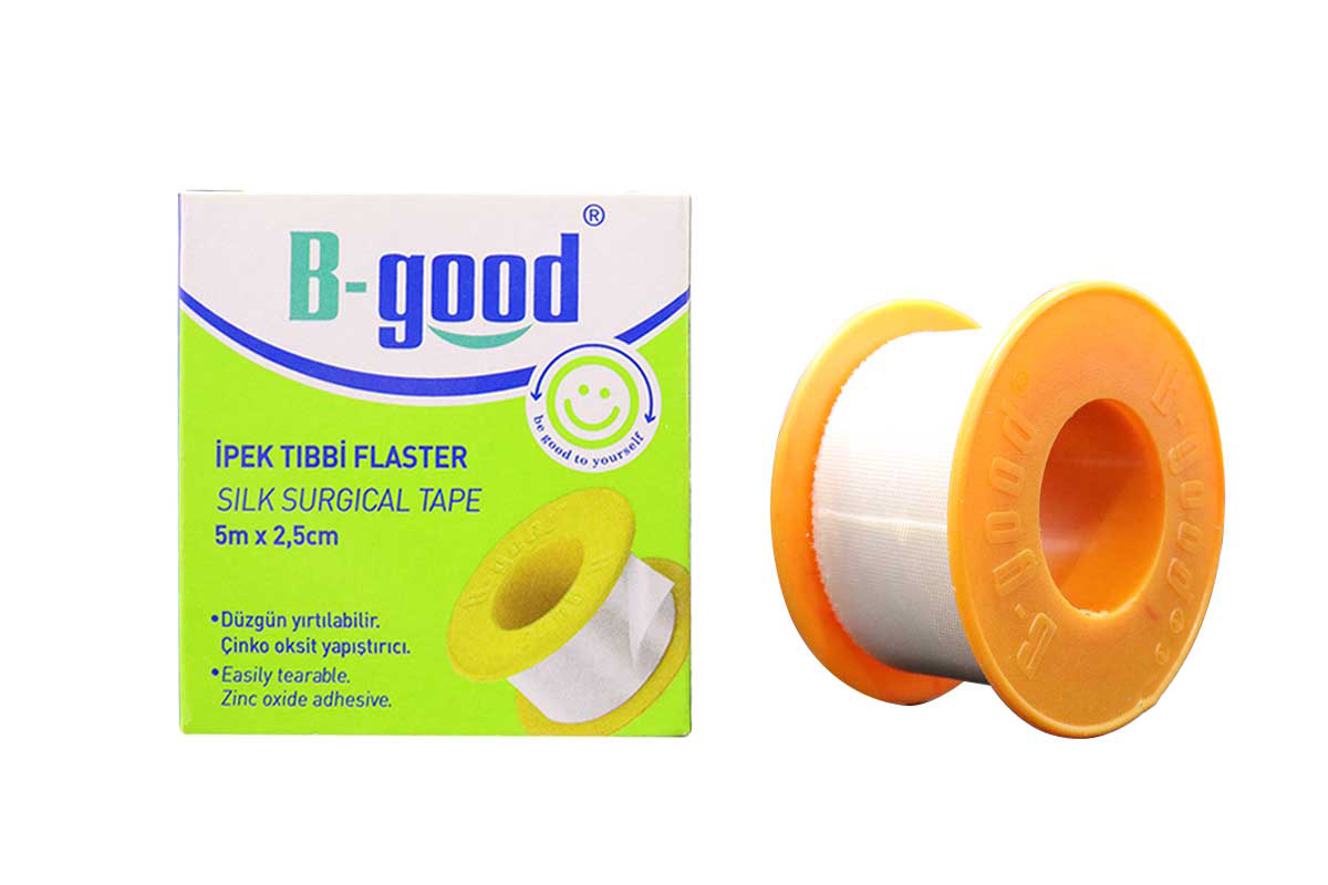 B GOOD SILK SURGICAL TAPE 5M X 2.5CM - Berlin Pharmacy