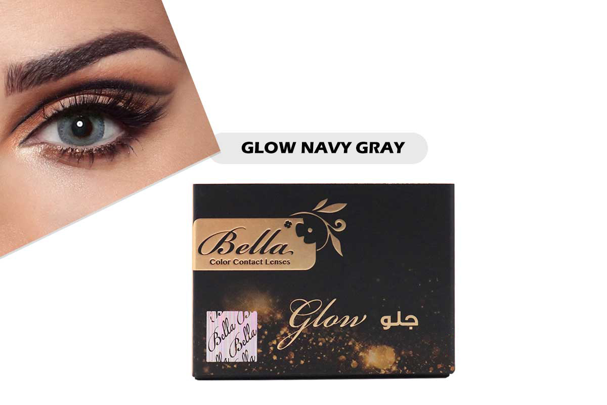 BELLA COLOR CONTACT LENSES GLOW NAVY GRAY - Berlin Pharmacy