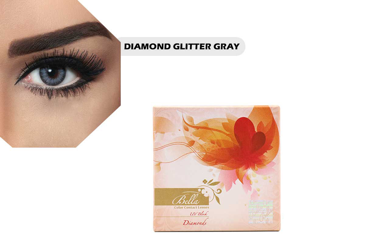 BELLA COLOR CONTACT LENSES DIAMOND GLITTER GRAY - Berlin Pharmacy