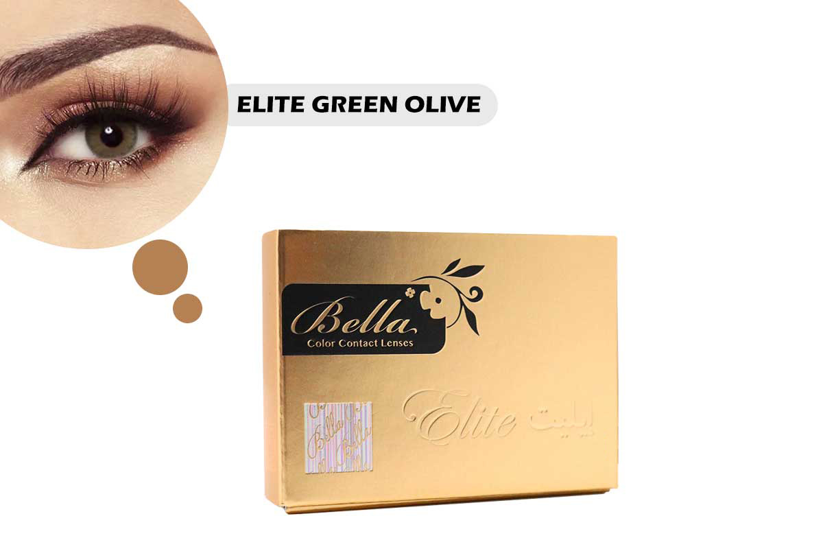 BELLA COLOR CONTACT LENSES ELITE GREEN OLIVE - Berlin Pharmacy