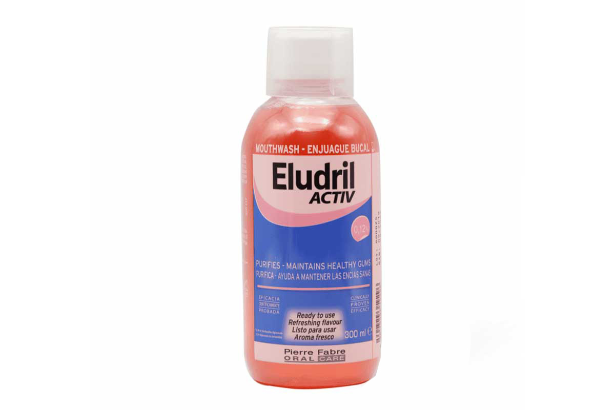 ELUDRIL ACTIV MOUTHWASH 300 ML - Berlin Pharmacy