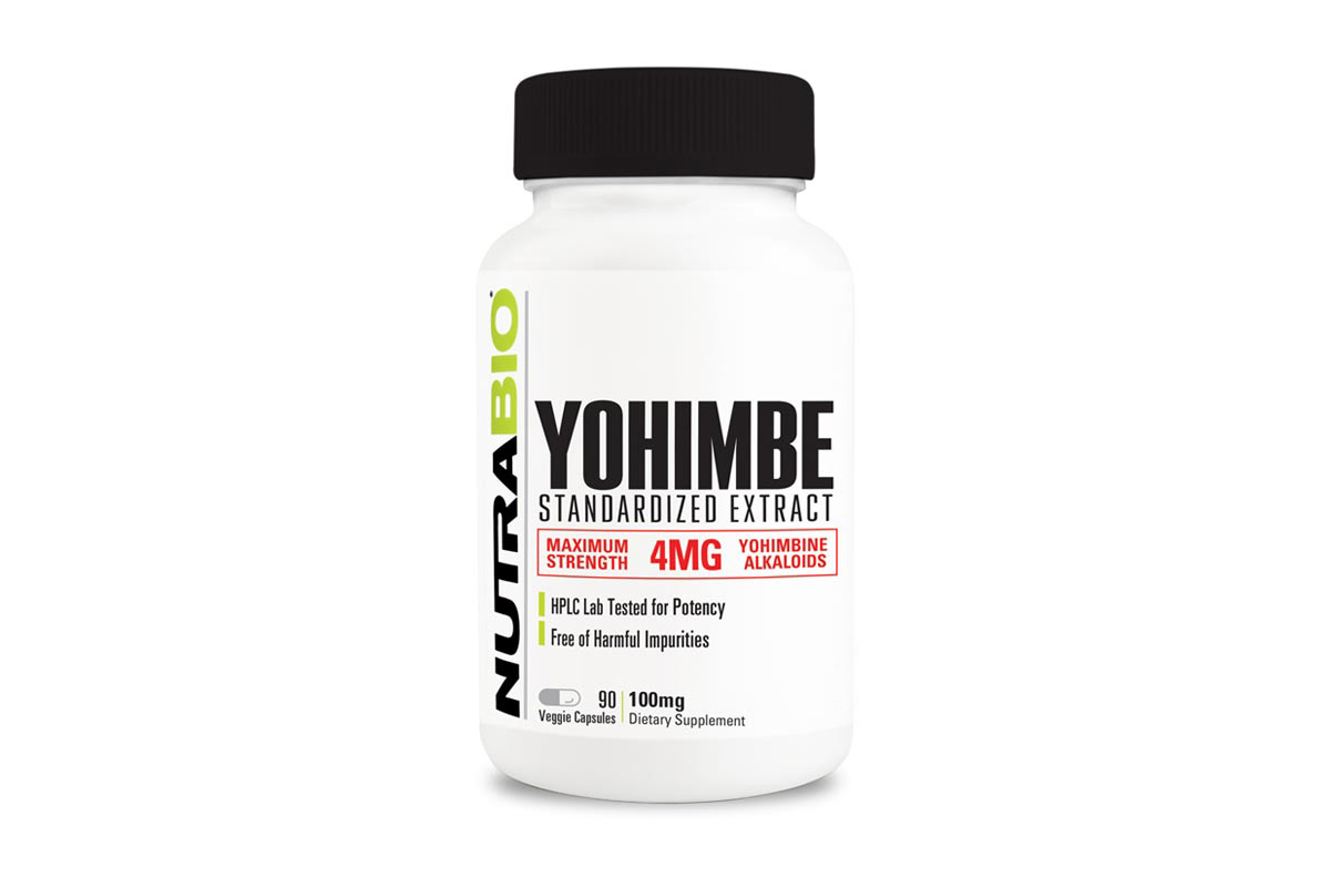 NUTRABIO YOHIMBE 4MG 90 VEGGIE CAPSULES - Berlin Pharmacy