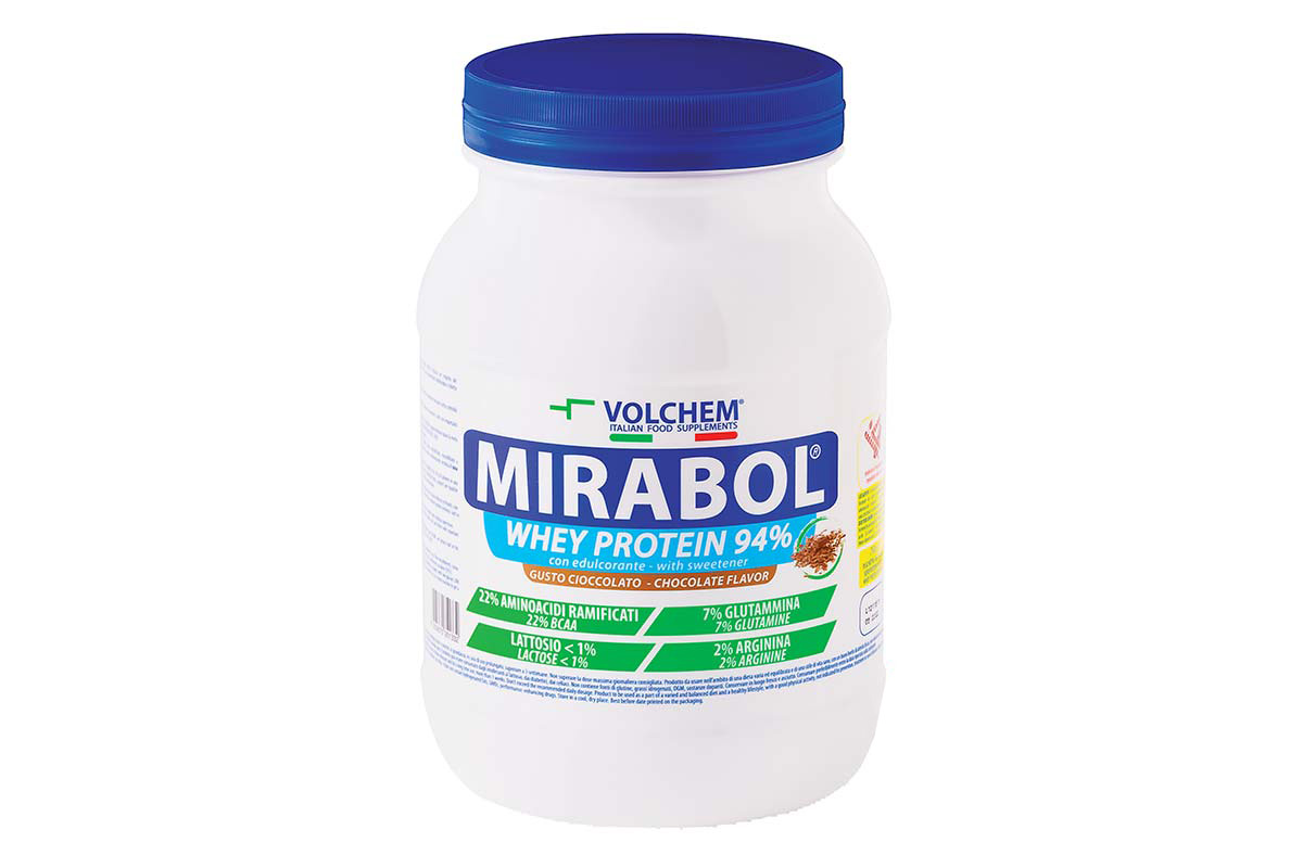 VOLCHEM MIRABOL WHEY PROTEIN 94% CHOCOLATE 750G - Berlin Pharmacy