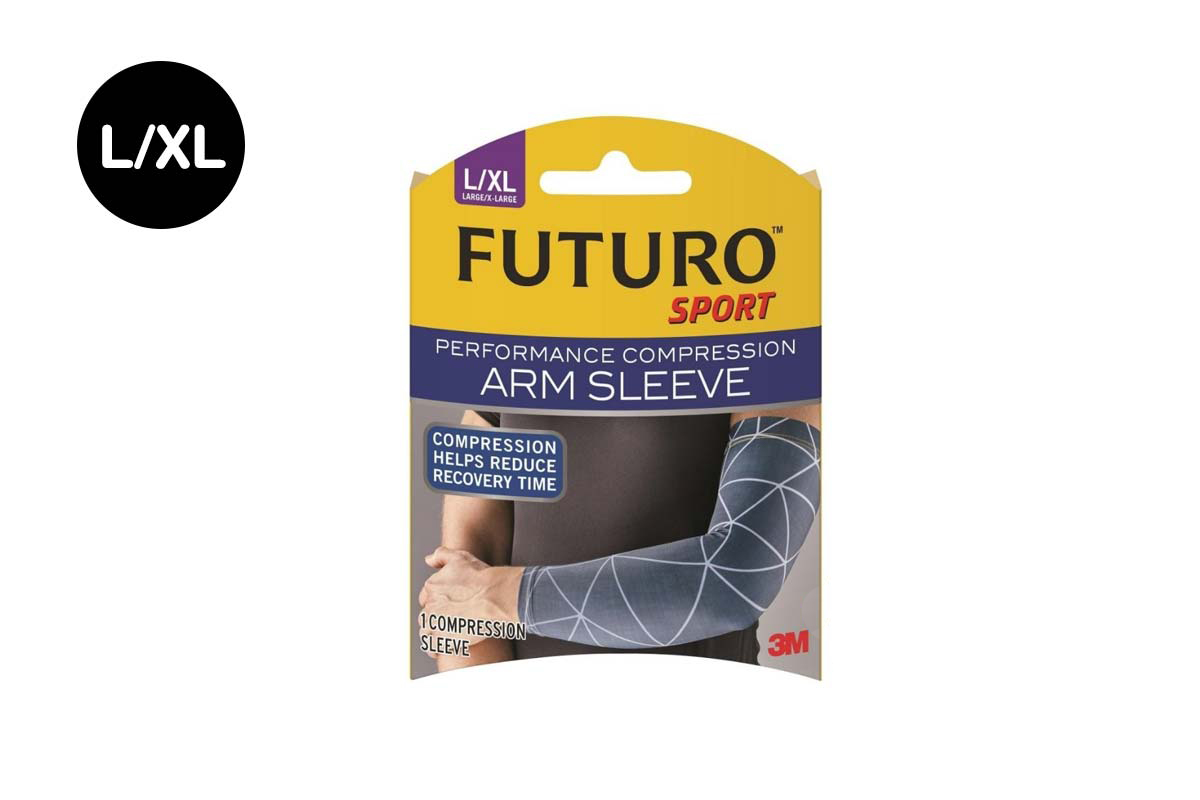 FUTURO ARM COMPRESSION SLEEVE SIZE L XL 1 PCS 80202 - Berlin Pharmacy