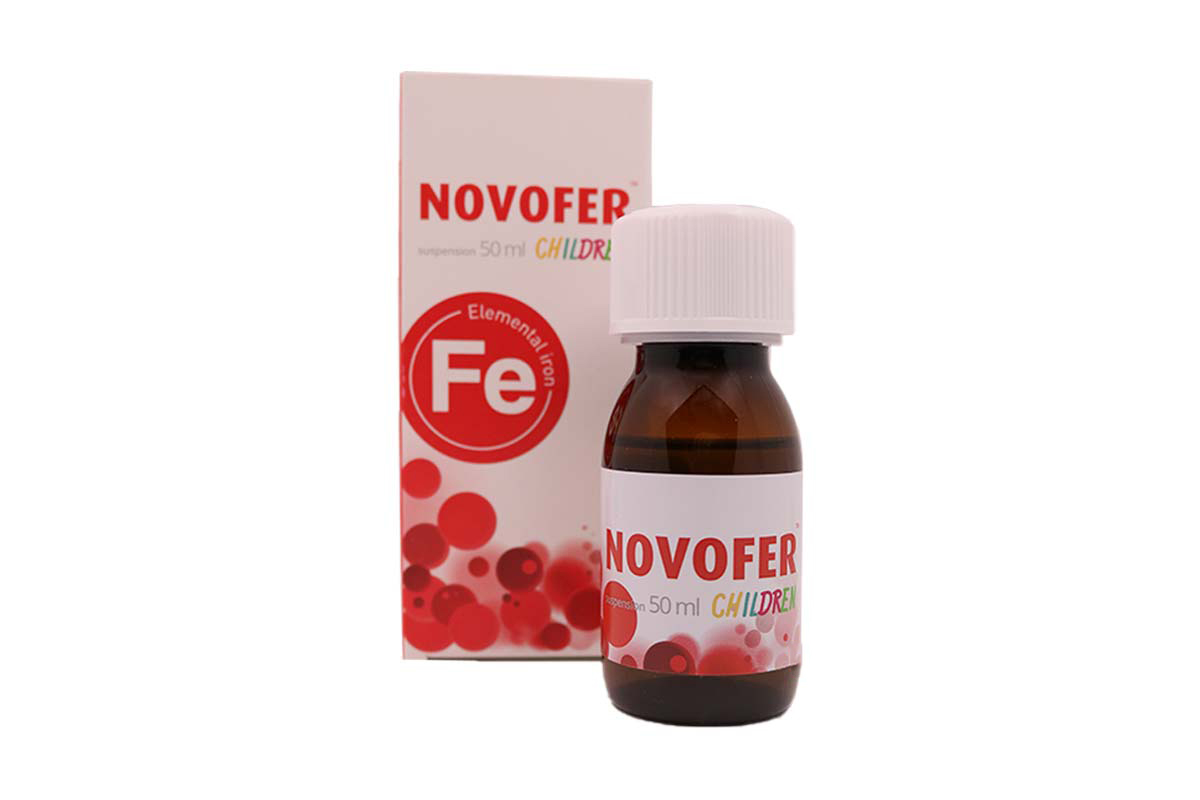 NOVOFER SUSPENSION FOR CHILDREN 50 ML - Berlin Pharmacy