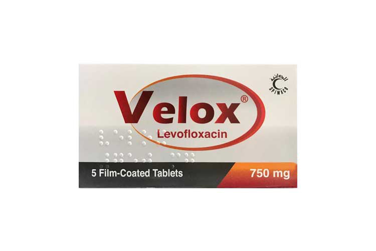 VELOX 750 MG 5 TABLETS - Berlin Pharmacy