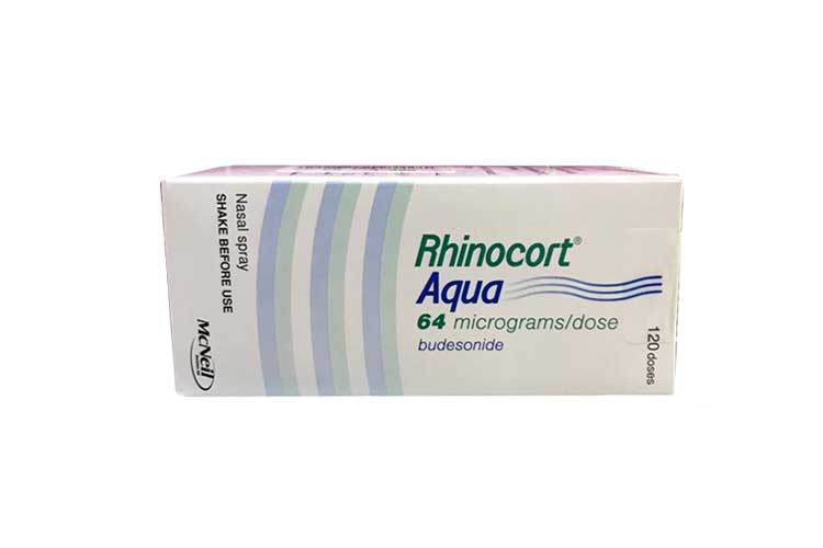 RHINOCORT AQUA 64MCG NASAL SPRAY 120 DOSES - Berlin Pharmacy