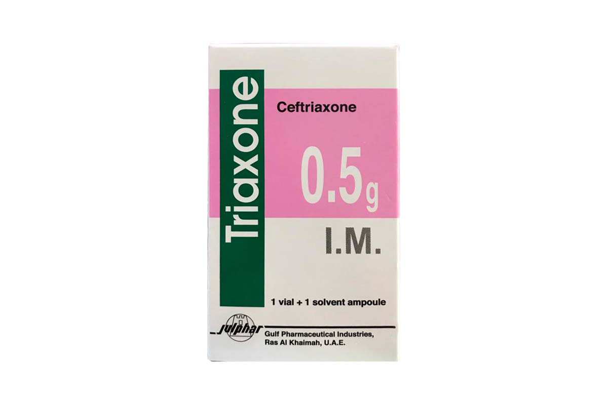 TRIAXONE 0.5GM I M INJECTION 1 VIAL - Berlin Pharmacy