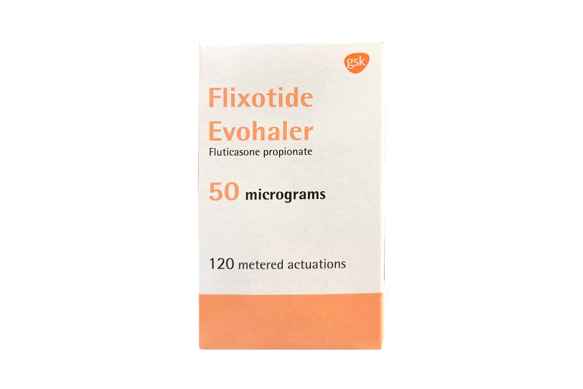 FLIXOTIDE EVOHALER 50MCG 120 DOSE - Berlin Pharmacy