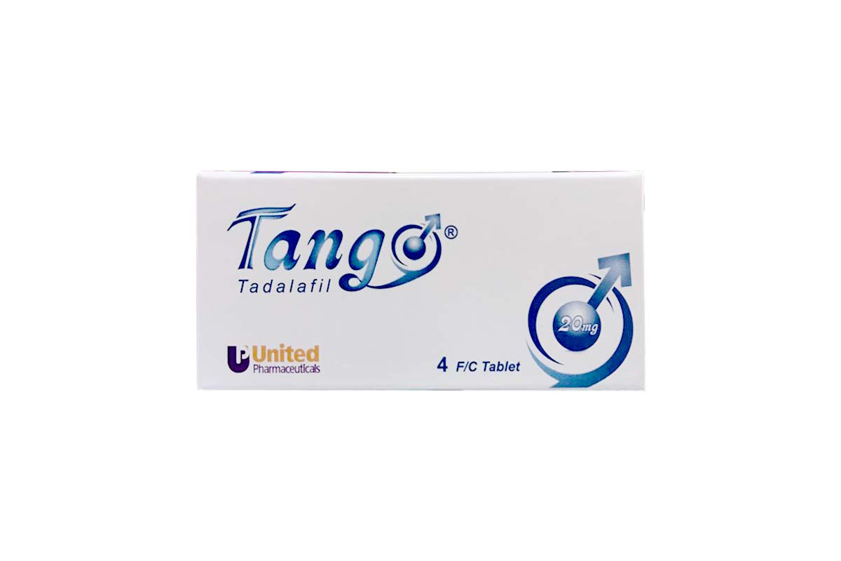 TANGO 20 MG 4 TABLETS - Berlin Pharmacy