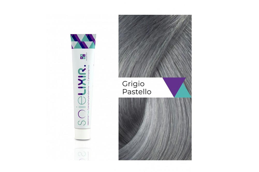 SOIELIXIR AMMONIA FREE HAIR COLOR PASTEL GREY 100 ML - Berlin Pharmacy