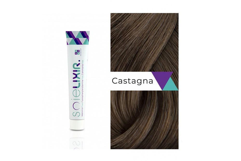 SOIELIXIR AMMONIA FREE HAIR COLOR CASTAGNA CHESTNUT 100 ML - Berlin Pharmacy