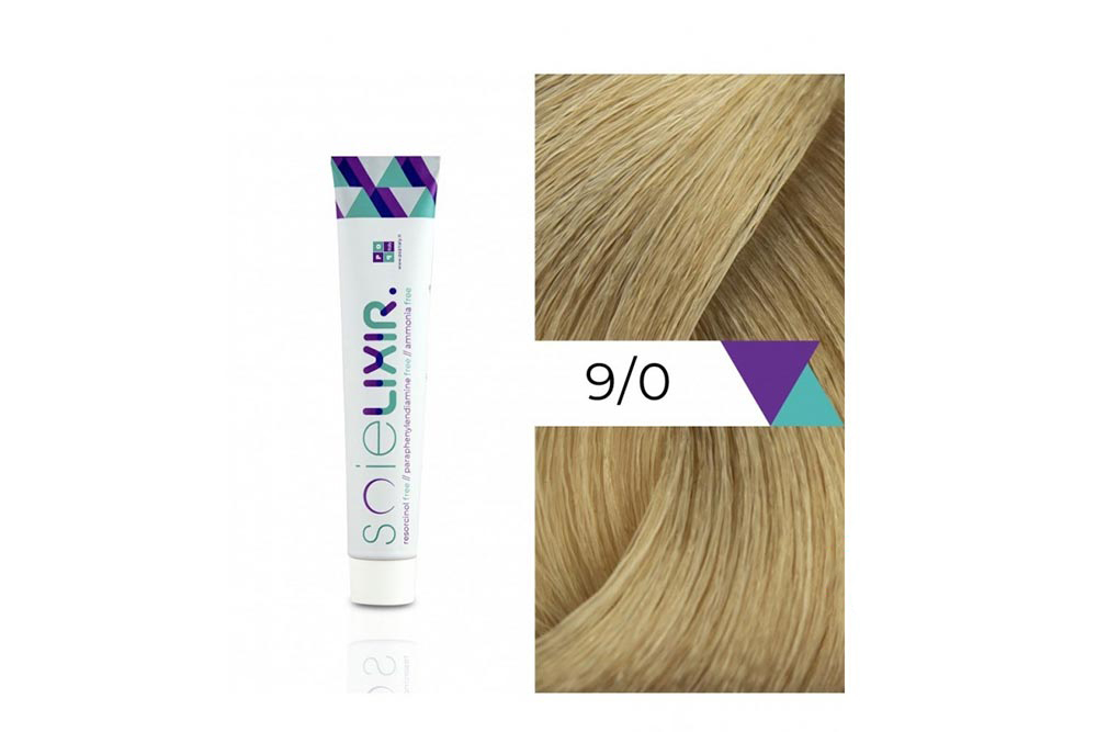 SOIELIXIR AMMONIA FREE HAIR COLOR 9/0 VERY LIGHT BLONDE  100 ML - Berlin Pharmacy