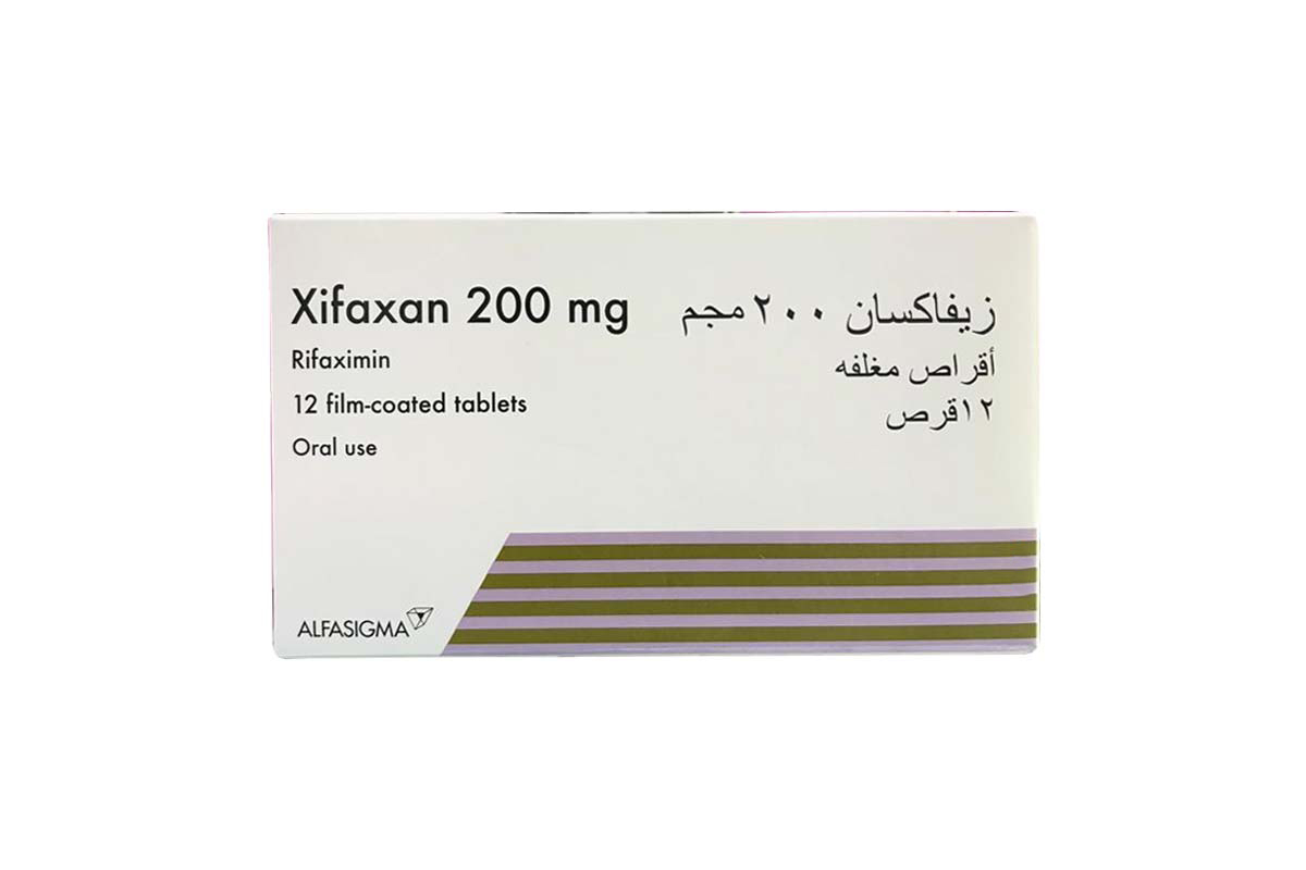 XIFAXAN 200 MG 12 TABLETS - Berlin Pharmacy