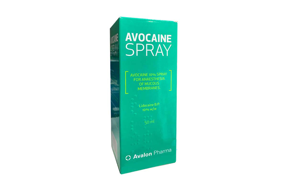 AVALON AVOCAINE 10% SPRAY 50 ML - Berlin Pharmacy