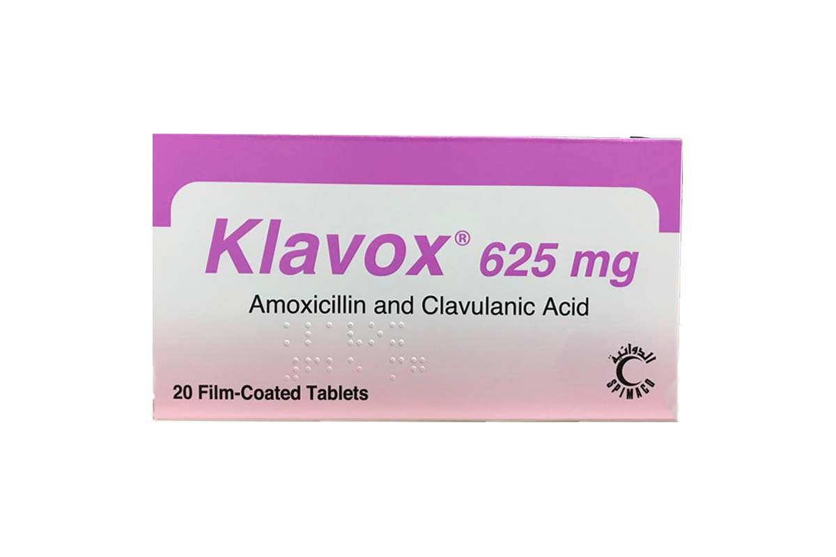 KLAVOX TABLETS 625MG 20 TAB - Berlin Pharmacy