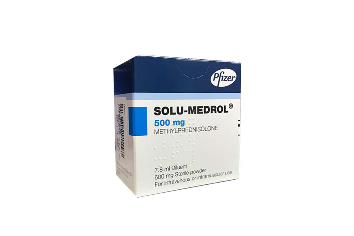 SOLU MEDROL 500 MG 8 ML INJECTION - Berlin Pharmacy