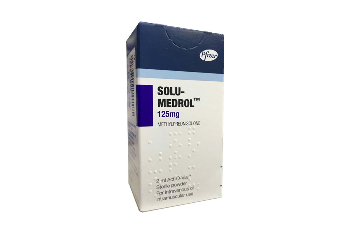 SOLU MEDROL 125 MG 2 ML - Berlin Pharmacy