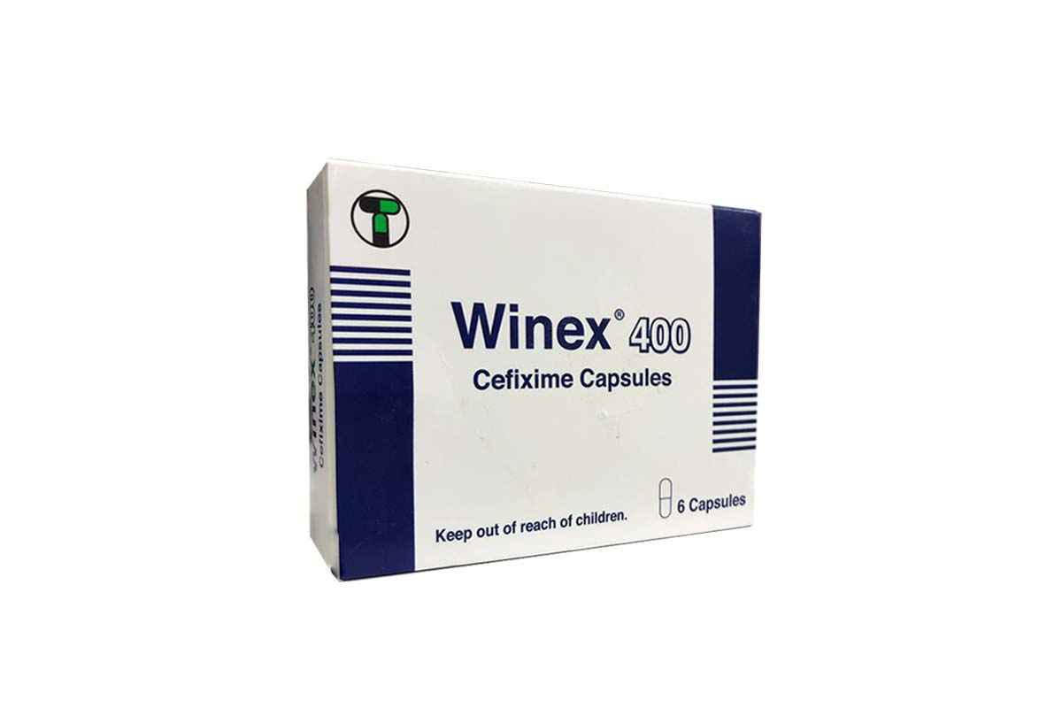 WINEX 400 MG 6 CAP - Berlin Pharmacy