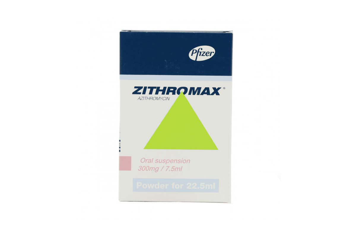 ZITHROMAX O.SUSP. 300MG/7.5ML 22.5ML 1 PCS - Berlin Pharmacy