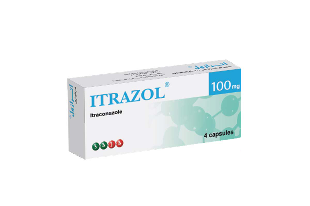 ITRAZOL 100 MG 4 CAPSULES - Berlin Pharmacy