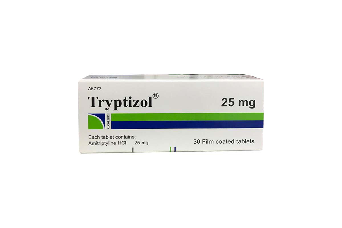 TRYPTIZOL 25 MG 30 TABLETS - Berlin Pharmacy